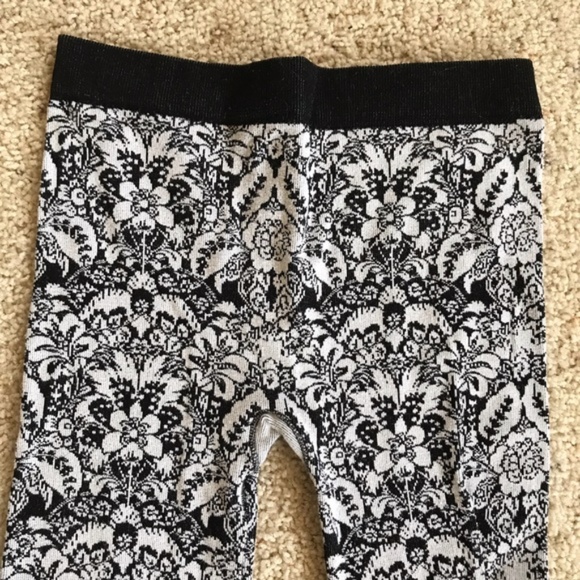 Free People Intimately Knit Floral Leggings - XS/S - Picture 3 of 5